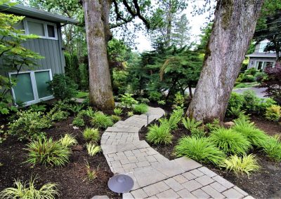 side yard pavers picture